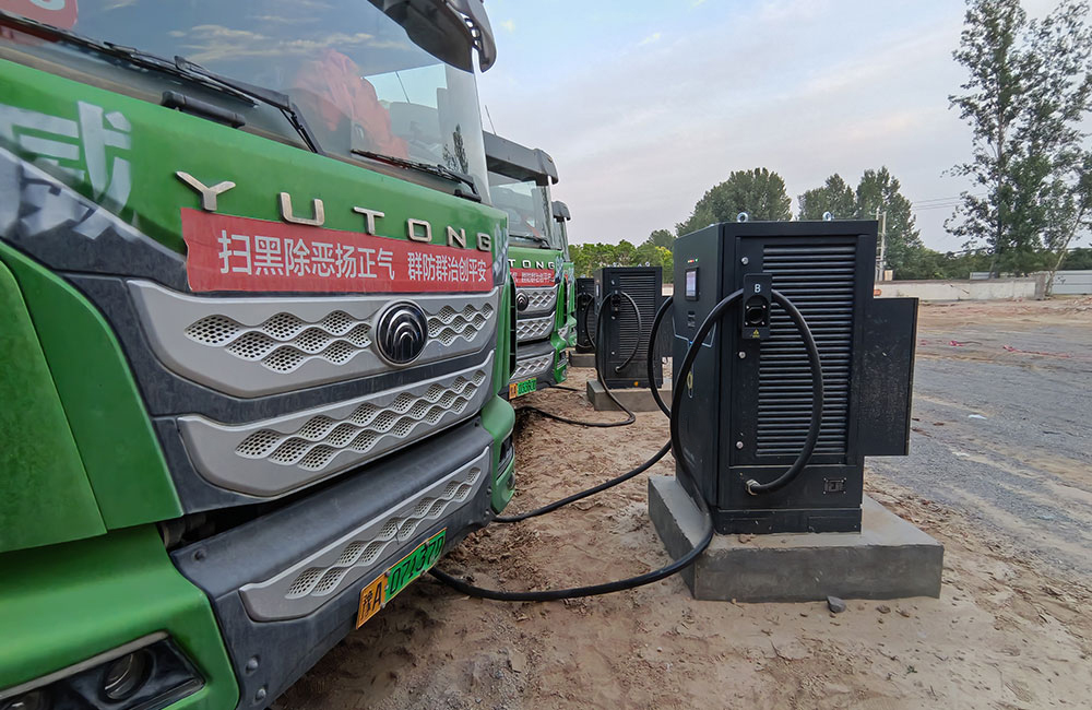 Caso sexto: Estación de carga de vehículos de construcción eléctricos pura de Henan Zhengzhou Weilang  Construction Engineering