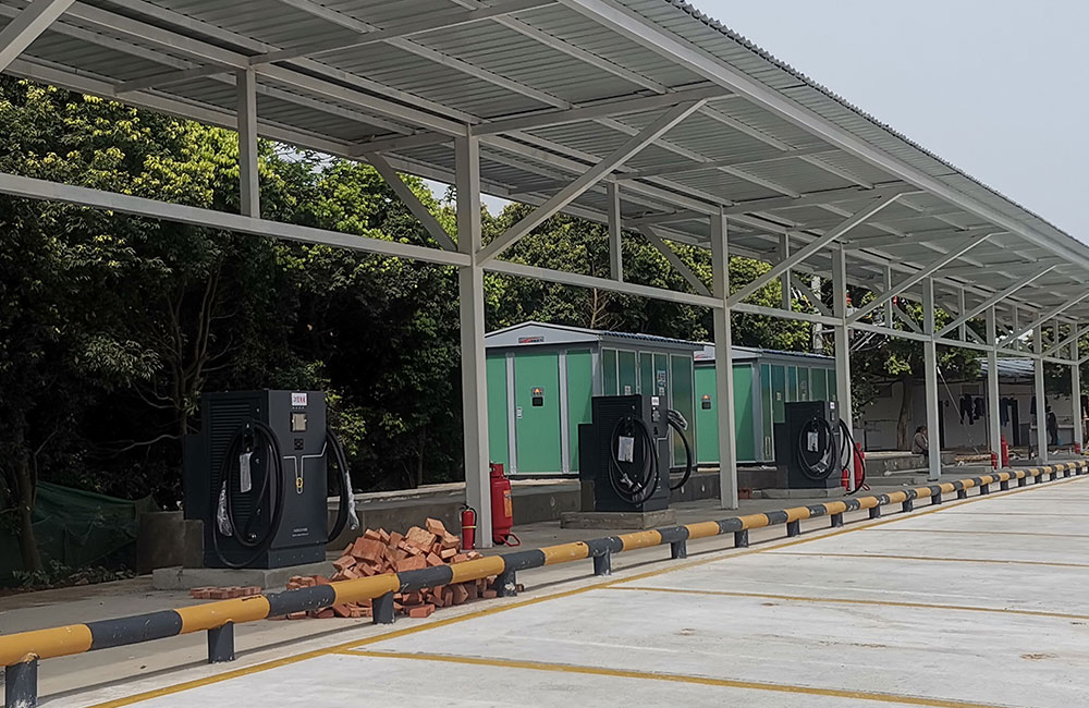 Caso octavo: Estación de carga de vehículos de construcción eléctricos de Sichuan Chengdu Yulinglong