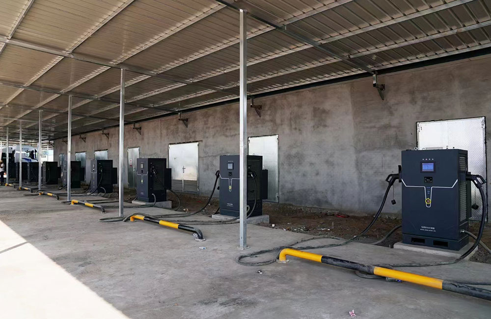Caso séptimo: Estación de carga de tractores eléctricos puros de Hebei Tangshan Xingxing Logistics